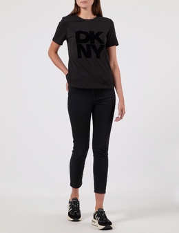 DKNY: Чорні футболки 