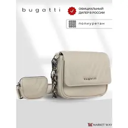 Bugatti: Бежевая сумка 