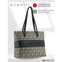 Bugatti: Бежевая сумка 