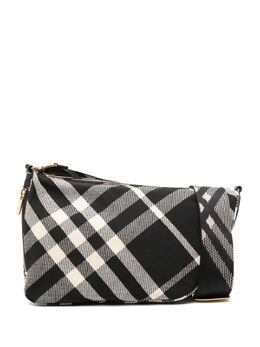 Burberry: Чёрная сумка 