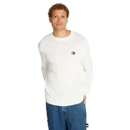 Tommy Jeans: Белый свитер 