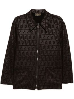 Fendi Pre-Owned: Коричневая куртка 