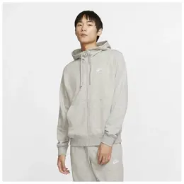 NIKE: Серая толстовка  Club