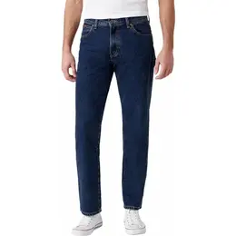 Wrangler: Голубые джинсы 