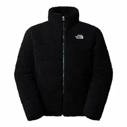 The North Face: Чёрный пуховик 
