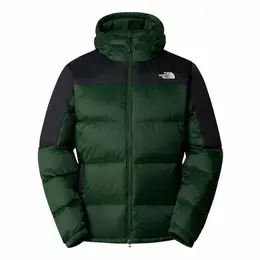 The North Face: Тёмный пуховик 