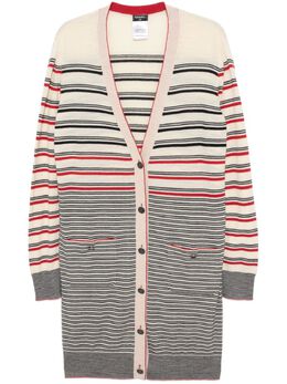 CHANEL Pre-Owned: Чёрный кардиган 