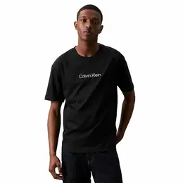 CALVIN KLEIN: Чёрная футболка 