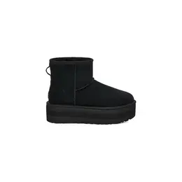 UGG: Чёрные угги  Classic Mini