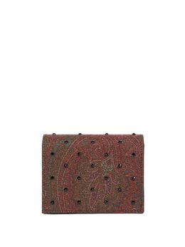ETRO: Коричневый кошелёк 