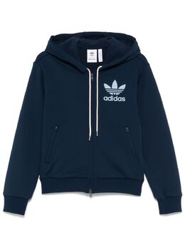 adidas: Синяя толстовка  Wales Bonner