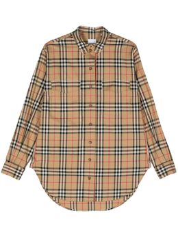Burberry: Винтажная рубашка  Vintage Check