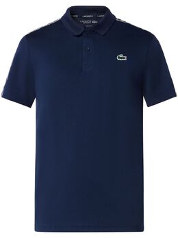 Lacoste: Синее поло 