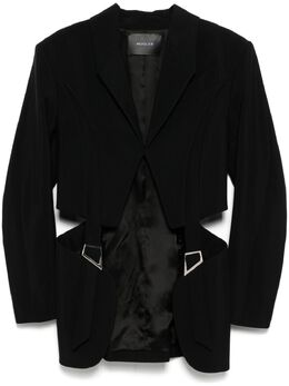 Mugler: Чёрный жакет 