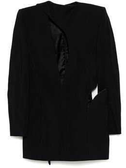 Mugler: Чёрное платье 