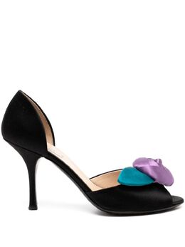 Prada Pre-Owned: Чёрные босоножки 