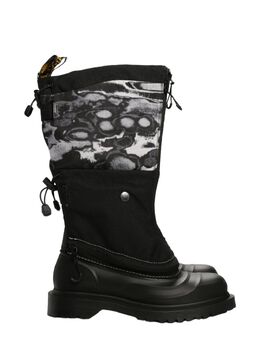 Dr. Martens: Чёрные ботинки 