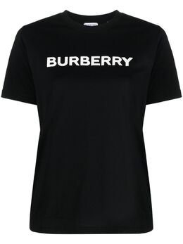 Burberry: Футболка с принтом 