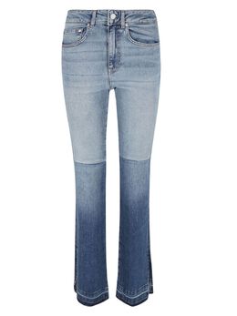 AG Jeans: Двухцветные джинсы 