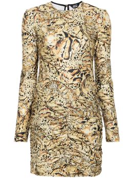 Just Cavalli: Платье с тигровым принтом 