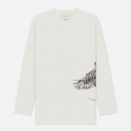 Y-3: Белый свитшот 