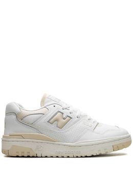 New Balance: Белые кроссовки  550