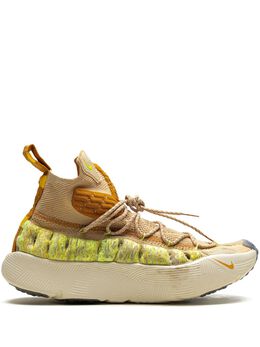 Nike: Бежевые кроссовки  Flyknit