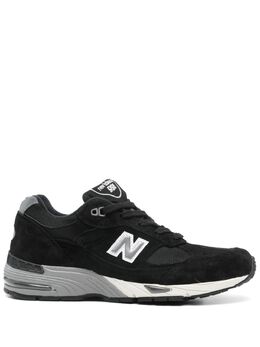 New Balance: Чёрные кроссовки 