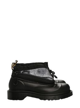 Dr. Martens: Чёрные ботинки 