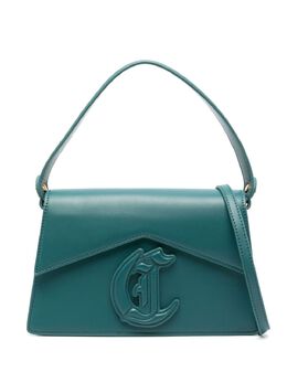 Just Cavalli: Голубая сумка-шоппер 