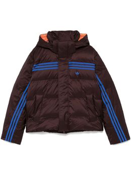 adidas: Коричневая куртка  Premium