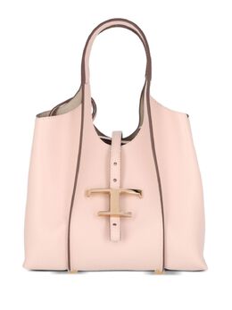 Tod's: Светлая сумка-шоппер  T Timeless