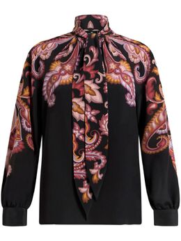 ETRO: Чёрная блуза 