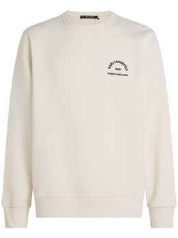 Karl Lagerfeld: Белый свитшот  Rue St Guillaume