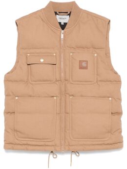 Carhartt WIP: Коричневый жилет 