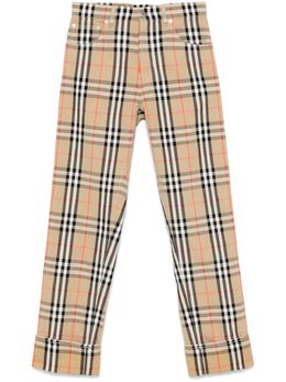 Burberry: Брюки в клетку 