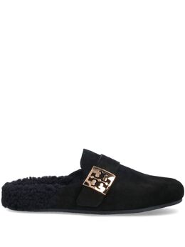 Tory Burch: Чёрные сабо 