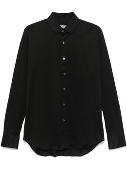 Canali: Чёрная рубашка 