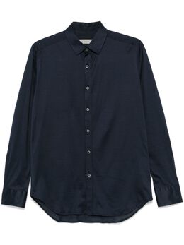 Canali: Синяя рубашка 