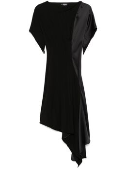 Mugler: Плиссированное платье 
