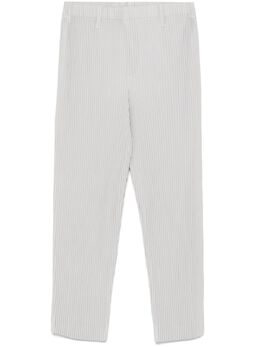 Homme Plissé Issey Miyake: Светлые брюки 