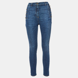 Elisabetta Franchi: Голубые джинсы 