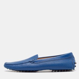 Tod's: Голубые мокасины 