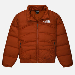 The North Face: Оранжевый пуховик  Synthetic