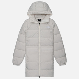 The North Face: Белый пуховик  Gotham