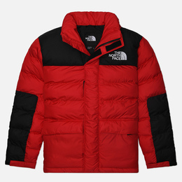 The North Face: Красный пуховик 