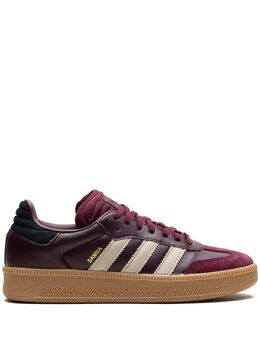 adidas: Бордовые кроссовки  Samba