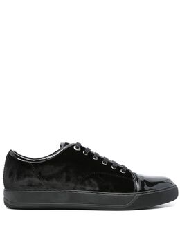 Lanvin: Чёрные кроссовки  DBB1
