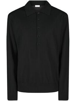 DRIES VAN NOTEN: Чёрное поло 