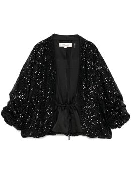 DVF Diane von Furstenberg: Чёрная куртка 